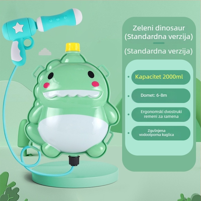 Dječji vodeni pištolj – ABS materijal, pogodno za uzrast 4–6 godina, vodene igre, pakiranje: Opp vrećica