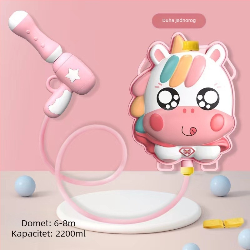 Dječji vodeni pištolj – ABS materijal, pogodno za uzrast 4–6 godina, vodene igre, pakiranje: Opp vrećica