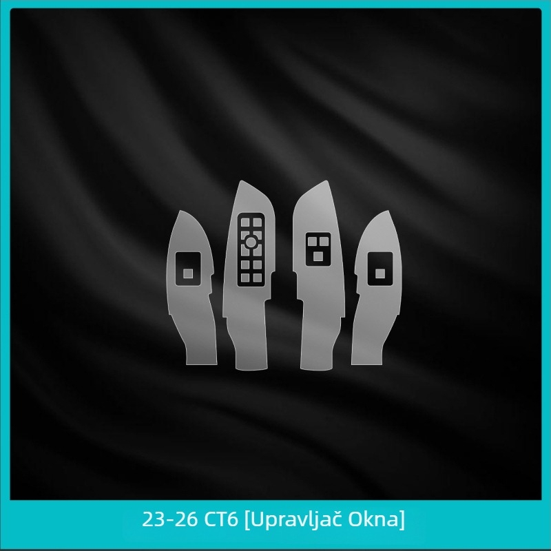 Cadillac CT6 Unutarnje zaštitno staklo za zaslon i otvore za klimatizaciju – kaljeno staklo