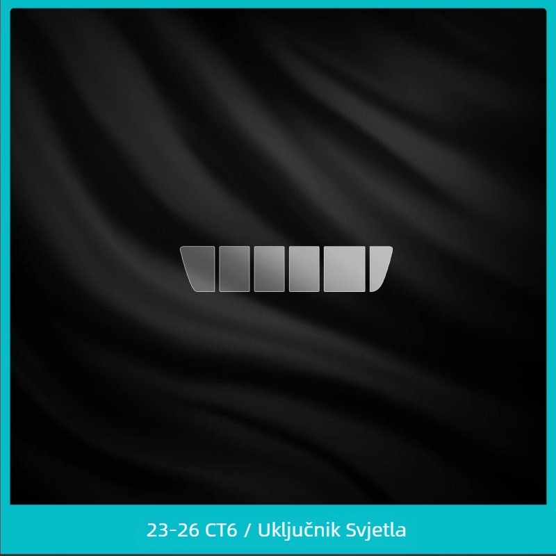 Cadillac CT6 Unutarnje zaštitno staklo za zaslon i otvore za klimatizaciju – kaljeno staklo