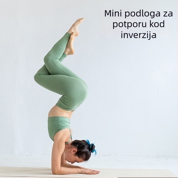 Joga podloga od gume, debljina 3 mm, inversijska podloga, podloga za lakat, apsorpcija udara za pod