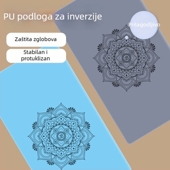 Joga podloga od gume, debljina 3 mm, inversijska podloga, podloga za lakat, apsorpcija udara za pod