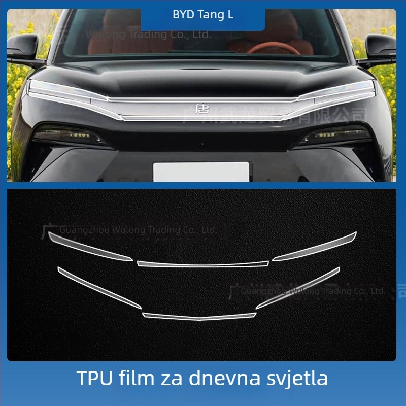 Zaštitno staklo od kaljenog stakla za središnji zaslon navigacije BYD Tang L — monolitni oblik, otporan na otiske prstiju, ogrebotine i abraziju, otporan na visoke/niske temperature
