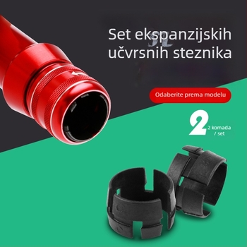 Pribor za štap za ribolov: produžni poklopac za pozicioniranje mreže za lov, samouzamačavajuće sjedalo koluta, plastični uložak