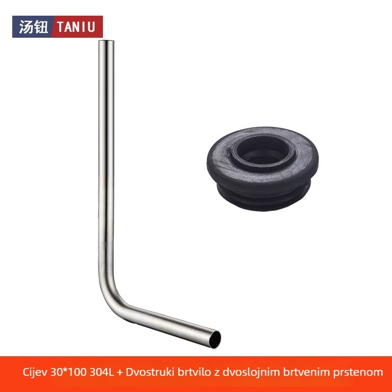 Ugradena u zid skrivena ventila za ispiranje klozeta u čučnju, 1-inčni ručni odgađeni ispiranje, pedalni prekidač, model 311B, bakar