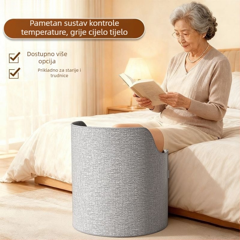 Podložak za grijanje stopala ispod stola - mehanički rad, napajanje iz utičnice, 170V, univerzalno