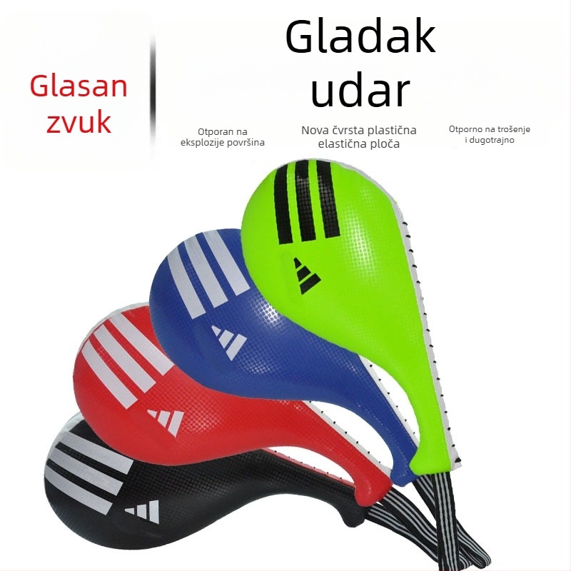 Taekwondo cilj za stopalo i ruku, dvostrani dizajn lista za trening odraslih i djece — profesionalni cilj