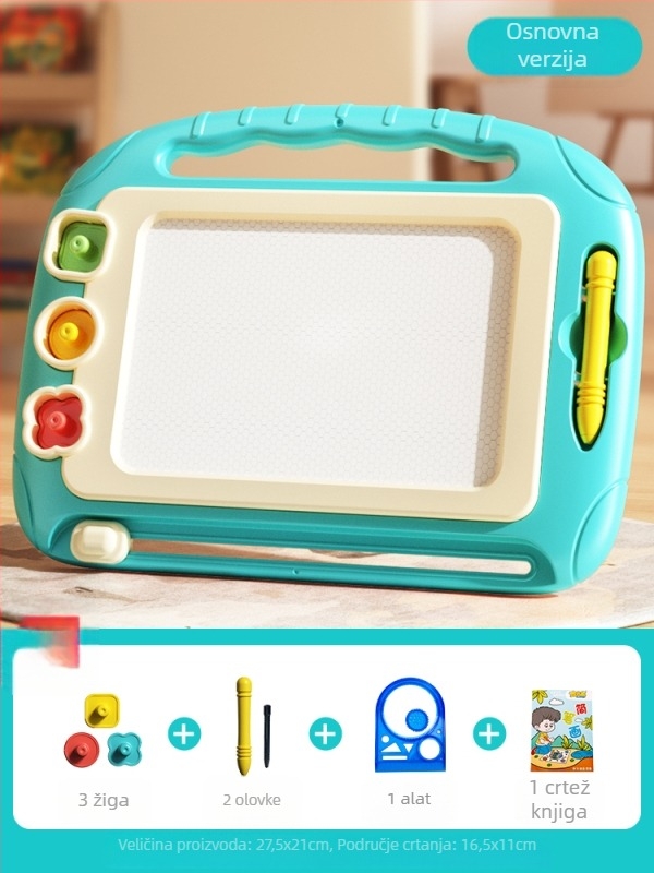 Dječja obrazovna igračka, plastična konstrukcija, razvoj vještina, za djecu 4–6 godina, pakiranje u šarenu kutiju