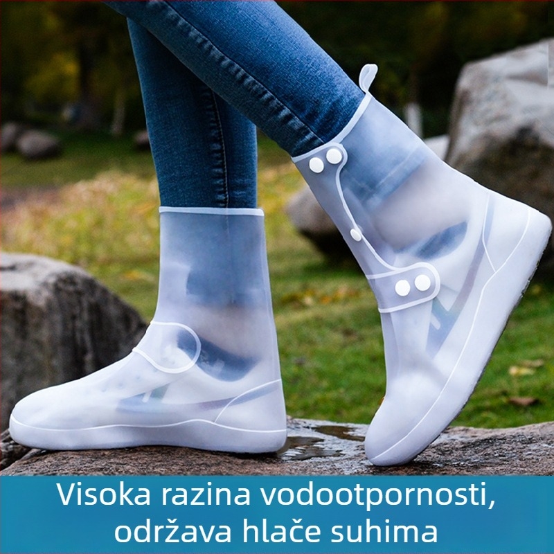 Zaštita obuće za kišu Rain Dream Xin – vodootporna, otporna na habanje, za muškarce i žene, moderan minimalistički stil, pakiranje 60 komada