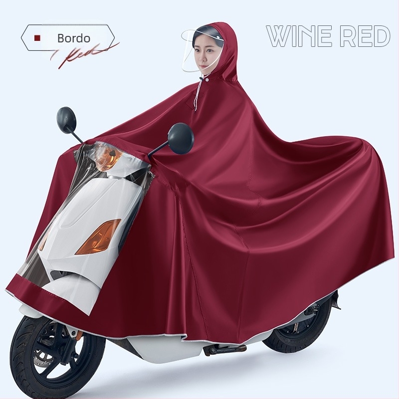 Ciklističko kišno pončo, PVC tkanina, tanak, PU vodootporni sloj, mogućnost tiska loga