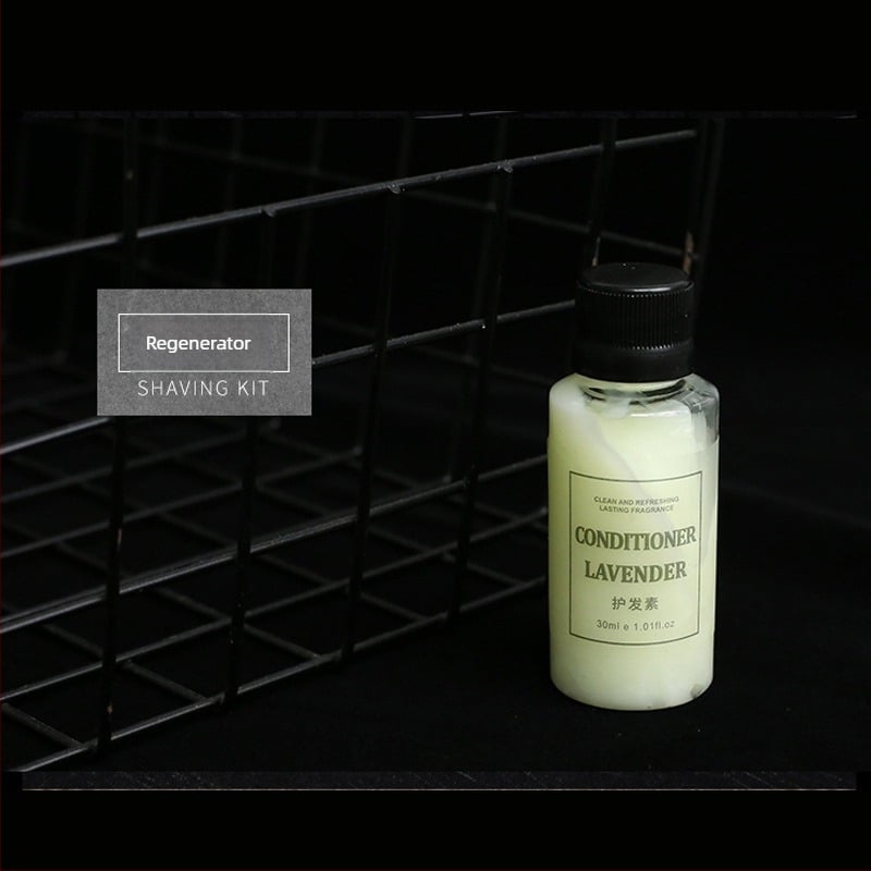 Jednokratni set higijenskih potrepština za hotelske sobe, PS plastika, razgradiv, tisak logotipa, mogućnost prilagodbe