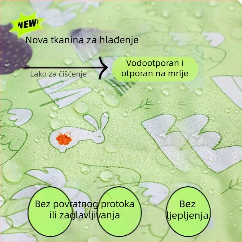 Ledeni madrac s PVC tkaninom i punjenjem od ledenih kristala za hlađenje i prevenciju iscrpljenosti — moderan stil