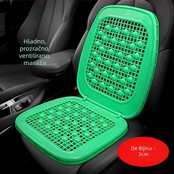 Beiding PVC jastuk za sjedište za viljuškar i ekskavator, dvostruko prozračni dizajn s ventilacijom, univerzalni plastični jastuk