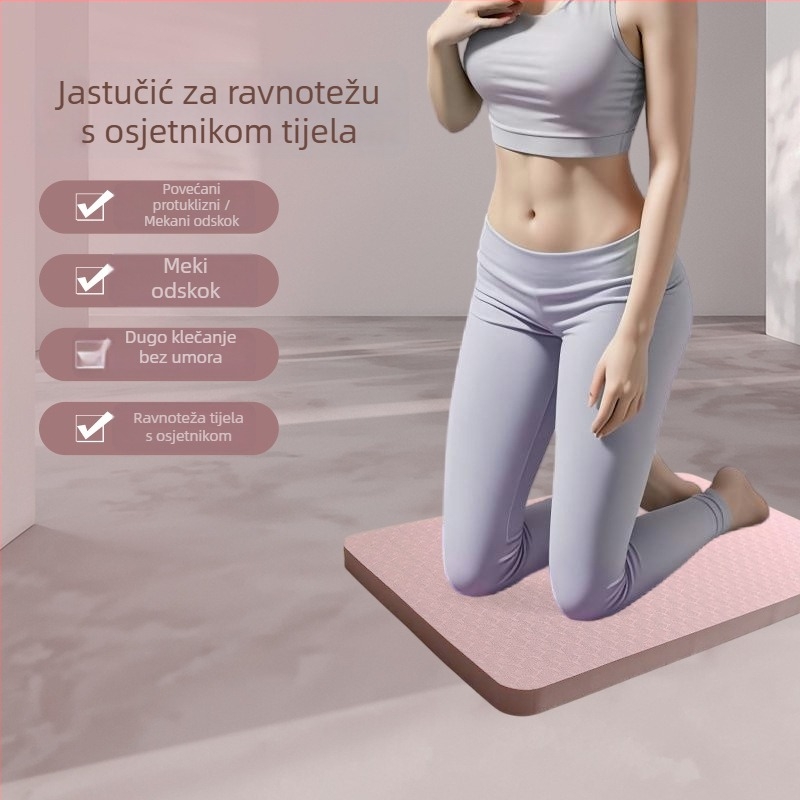 Yoga podloga za koljena, TPE materijal; različite debljine; različite dimenzije; jednostavan dizajn