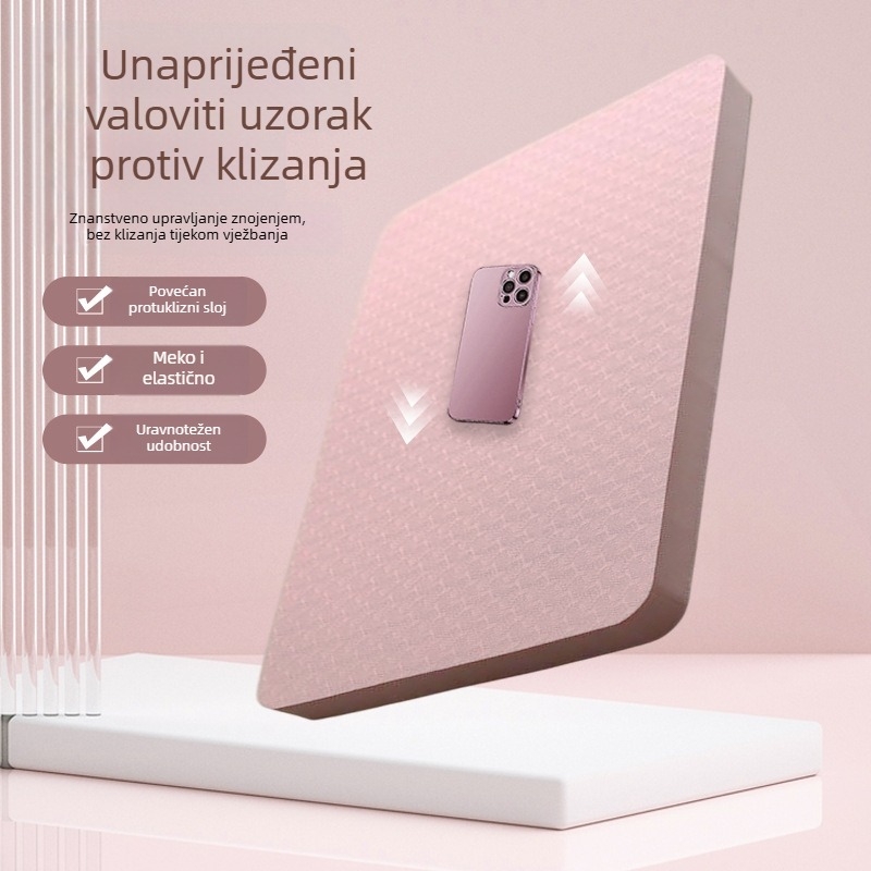 Yoga podloga za koljena, TPE materijal; različite debljine; različite dimenzije; jednostavan dizajn