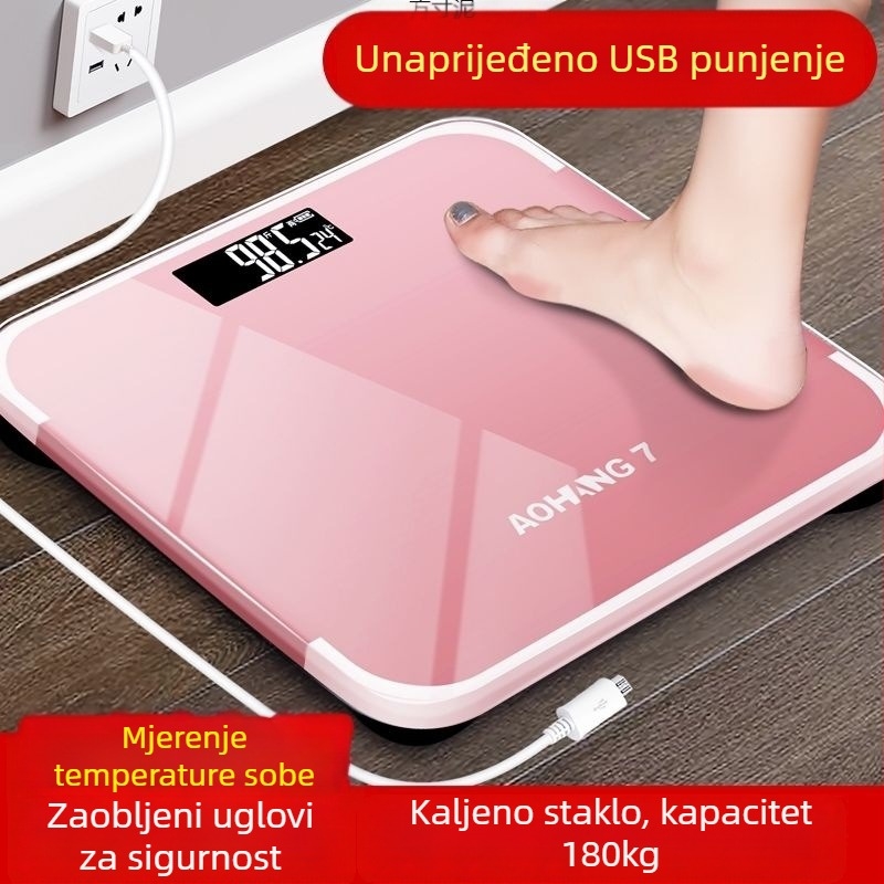 Elektronska vaga za mjerenje tjelesne težine i tjelesne masti za odrasle; opća namjena; maksimalna nosivost: 1; napajanje: detalji