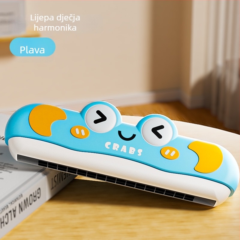 Dječji obrazovni glazbeni set igračaka — Rattle, Hand Drum, Harmonica, Horn; Plastika; Djeca 0–3 godine; 3C certificiranje 2023152202045944