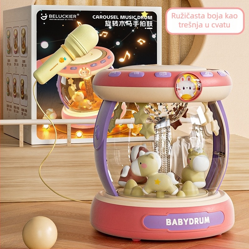 Dječji obrazovni glazbeni set igračaka — Rattle, Hand Drum, Harmonica, Horn; Plastika; Djeca 0–3 godine; 3C certificiranje 2023152202045944