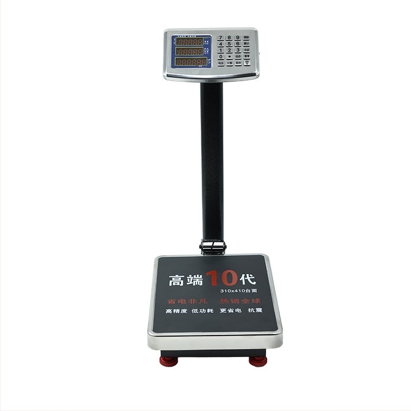 Shen xin komercijalna elektronička vaga, 150KG, visoka preciznost, elektroničko mjerenje, napajanje: olovno-kiselinska baterija i mrežno napajanje, prilagodljiva