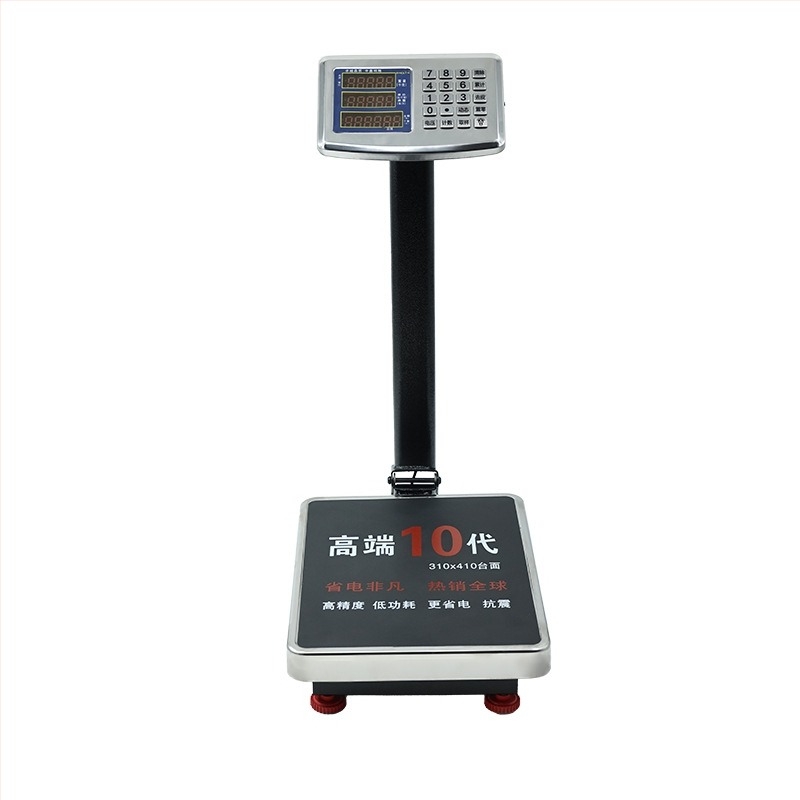 Shen xin komercijalna elektronička vaga, 150KG, visoka preciznost, elektroničko mjerenje, napajanje: olovno-kiselinska baterija i mrežno napajanje, prilagodljiva