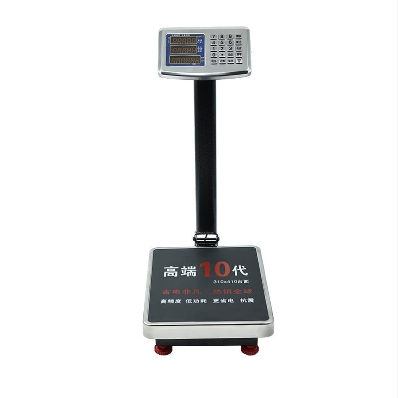 Shen xin komercijalna elektronička vaga, 150KG, visoka preciznost, elektroničko mjerenje, napajanje: olovno-kiselinska baterija i mrežno napajanje, prilagodljiva