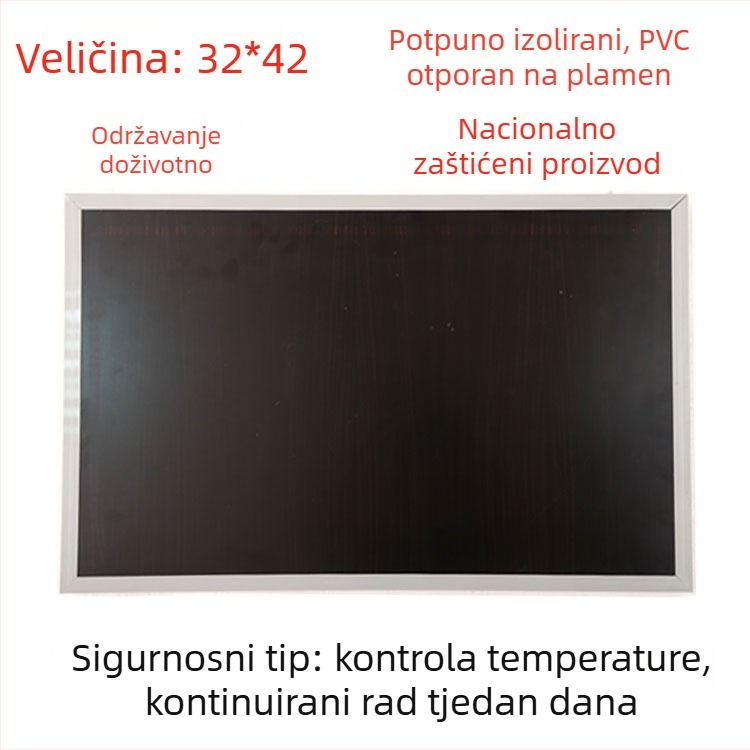 Zagrijavajuće ulošci od prirodne kože, USB napajanje, prikladno za unisex papuče/domaće cipele