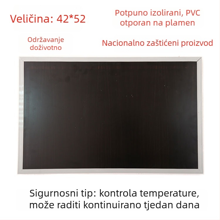 Zagrijavajuće ulošci od prirodne kože, USB napajanje, prikladno za unisex papuče/domaće cipele