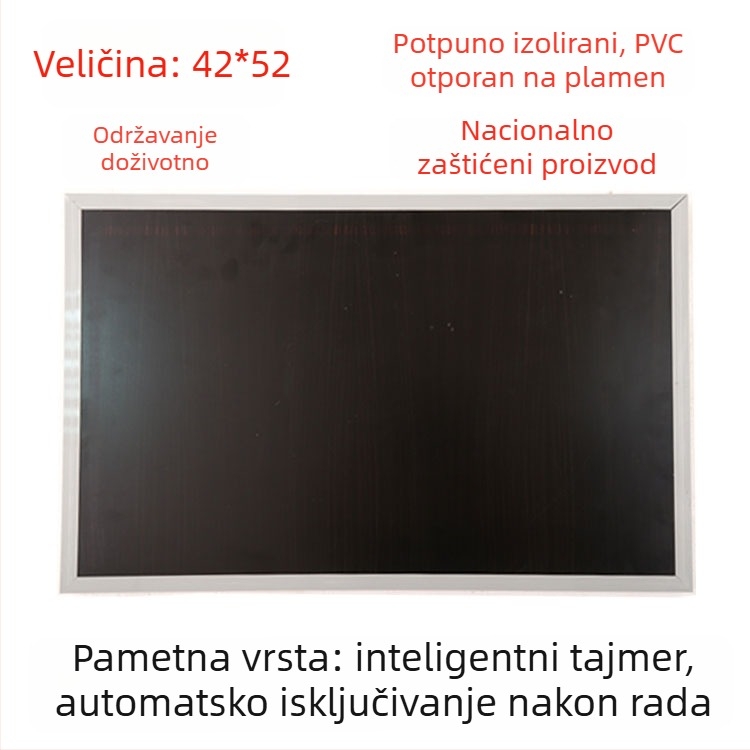 Zagrijavajuće ulošci od prirodne kože, USB napajanje, prikladno za unisex papuče/domaće cipele