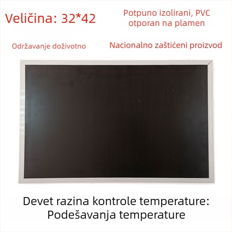 Zagrijavajuće ulošci od prirodne kože, USB napajanje, prikladno za unisex papuče/domaće cipele