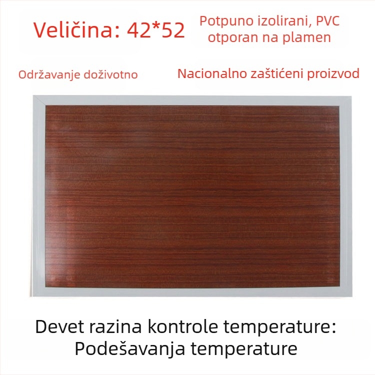 Zagrijavajuće ulošci od prirodne kože, USB napajanje, prikladno za unisex papuče/domaće cipele