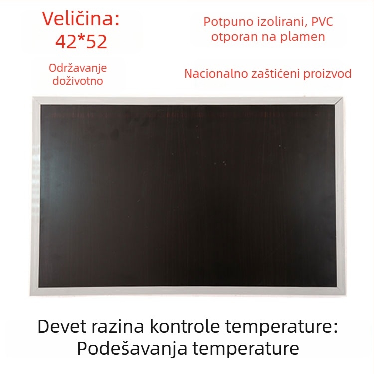 Zagrijavajuće ulošci od prirodne kože, USB napajanje, prikladno za unisex papuče/domaće cipele