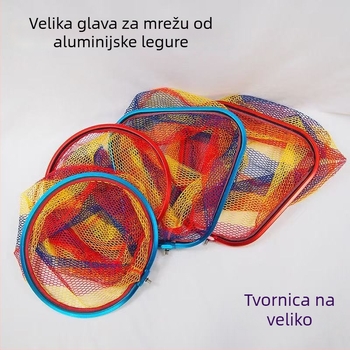 Glava mreže od aluminijskog legura, veliko oko, široki prsten, okrugla glava, nosivost 100