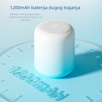 Prenosni Bluetooth zvučnik za vanjsku upotrebu IPX4 vodootporan, ugrađena baterija 1000–1200mAh, Bluetooth 5.3, 100Hz–20kHz, 3W