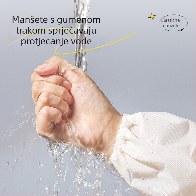 Pončo za kišu s kapuljom, PVC materijal, debeli materijal, za planinarenje