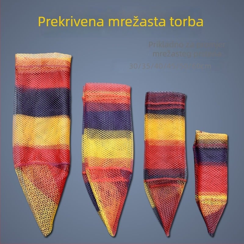 Torba za mrežu za ribolov s anti-zapetljavanjem, mreža 5 mm, Fishing Shura