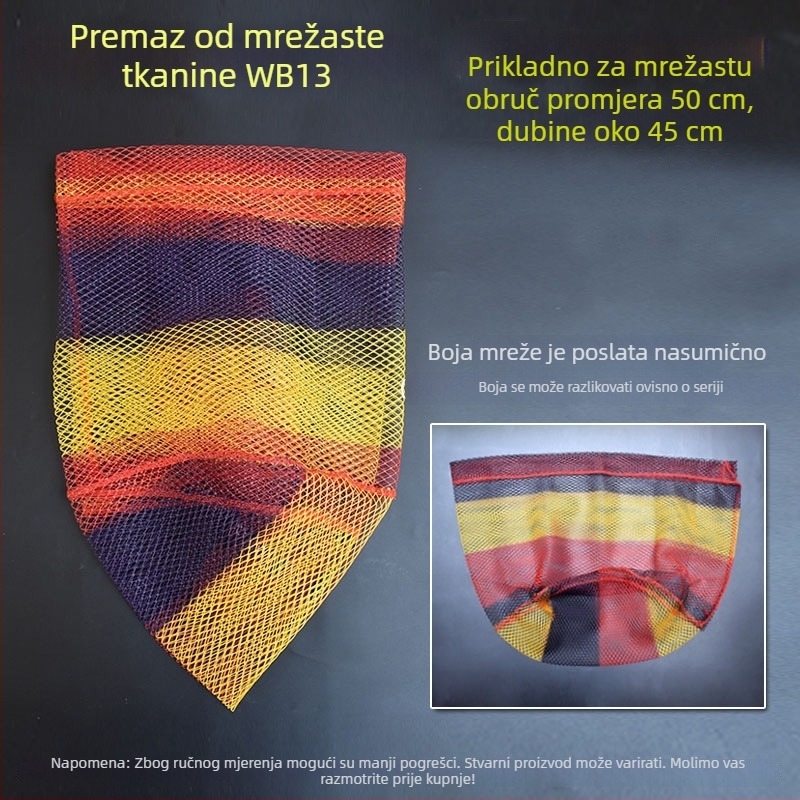 Torba za mrežu za ribolov s anti-zapetljavanjem, mreža 5 mm, Fishing Shura