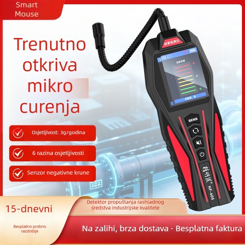 NF-605 Detektor plina za otkrivanje curenja freona u klimatizacijama i automobilima