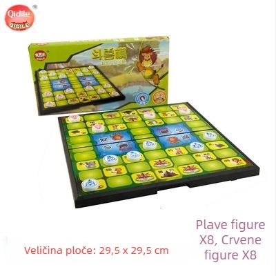 Dječja magnetska sklopiva šahovska igra — prenosna edukativna igra za razvoj mozga, koordinaciju ruka-oko, interaktivno učenje