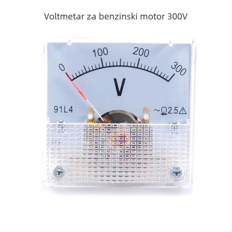 Voltmetar za benzinski motor, jednofazni prikaz napona, model 91L4, 300V/500V
