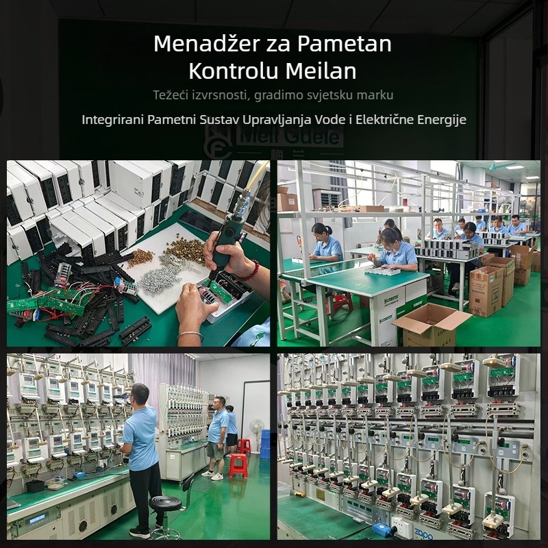 Jednofazni pametni digitalni mjerač energije na DIN šinu 220V