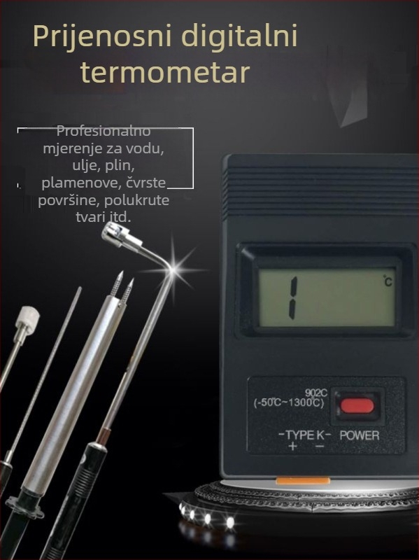 TM902C Ručni digitalni mjerač temperature za izlaz zraka klima uređaja