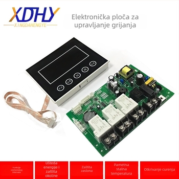 Termostats za električni grijani bojler s inteligentnom kontrolom temperature, raspon 0-99°C, točnost ±1°C, 220V, pričvršćivanje vijcima