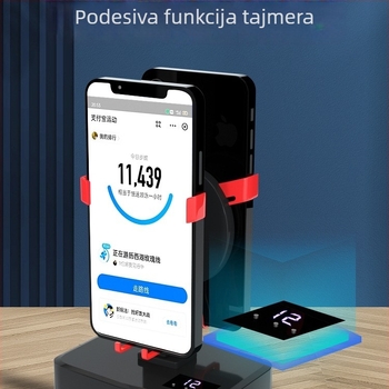 Shaker pedometar za zapešće – potpuno automatski, tih, lijevo-desno njišući, model 985, zračni otpor, za kućnu upotrebu