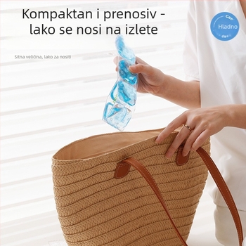 Osvježavajući ovratnik za vrat – Nordic stil, TPU tkanina, PCM punjenje, zaštita od vrućine i hlađenje