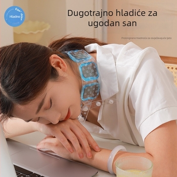 Osvježavajući ovratnik za vrat – Nordic stil, TPU tkanina, PCM punjenje, zaštita od vrućine i hlađenje