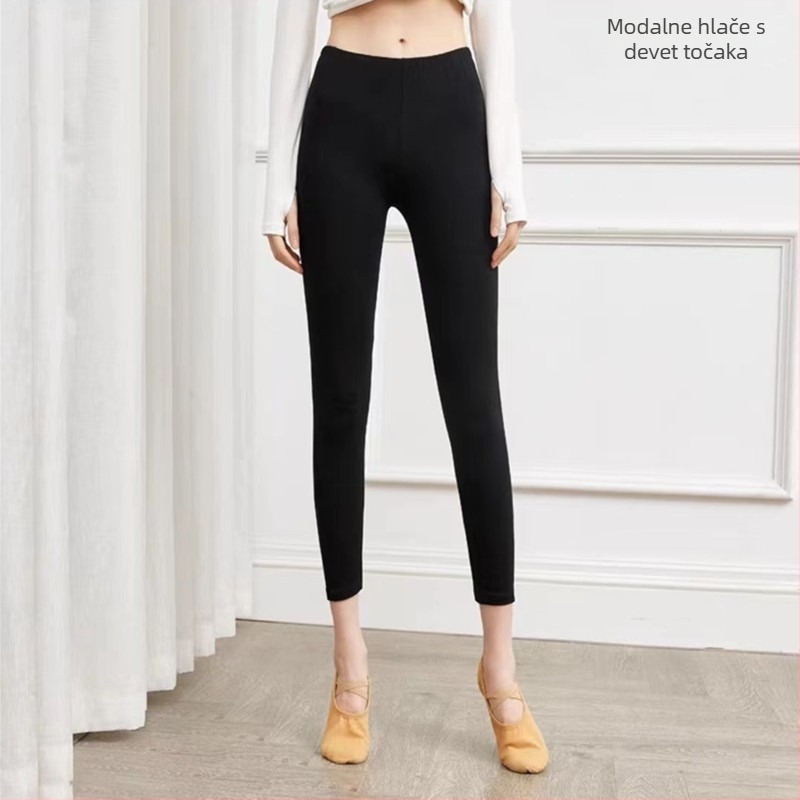 Ženski top za moderne plesne nastupe od mrežaste tkanine, dugi rukav, elastičan Nylon-Spandex (95% Nylon, 5% Spandex) s podstavom od poliester, pogodan za scenske i folklorne plesove