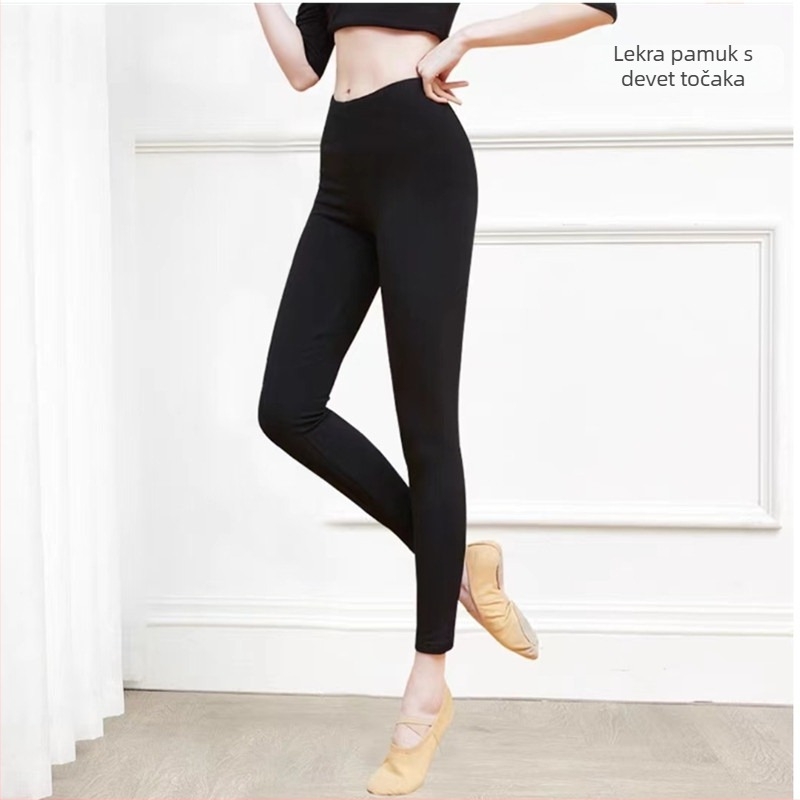 Ženski top za moderne plesne nastupe od mrežaste tkanine, dugi rukav, elastičan Nylon-Spandex (95% Nylon, 5% Spandex) s podstavom od poliester, pogodan za scenske i folklorne plesove