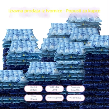 Ledena podloga za hlađenje One One Zero Seven, PVC tkanina, punjenje kristalima leda, težina 400 g, mogućnost prilagodbe