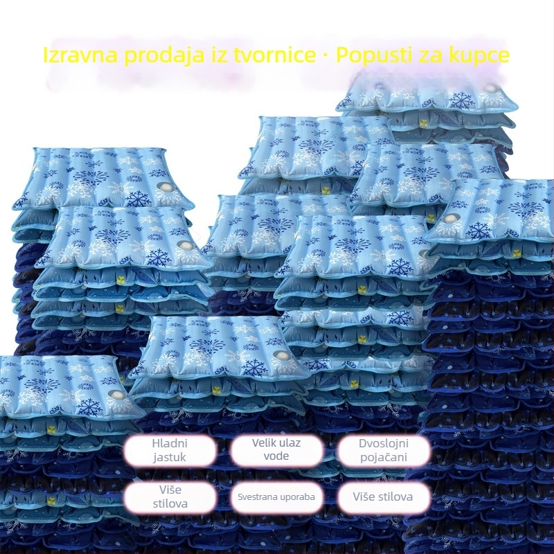 Ledena podloga za hlađenje One One Zero Seven, PVC tkanina, punjenje kristalima leda, težina 400 g, mogućnost prilagodbe