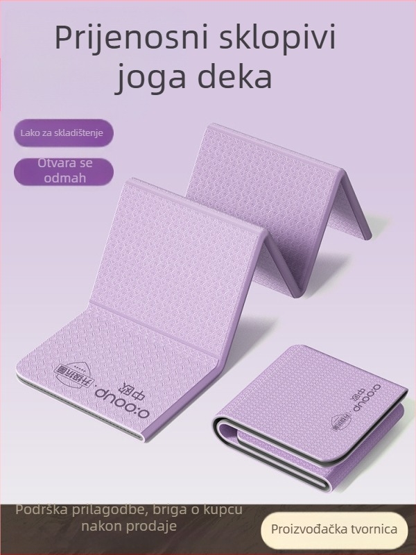 Yoga prostirka s geometrijskim uzorkom, materijal TPE, debljina 6/8/10 mm, težina 99999
